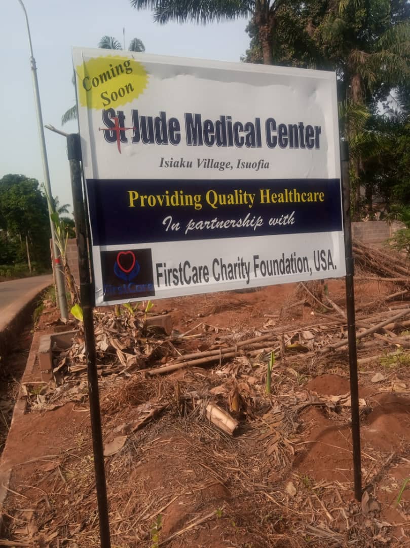 Members of FirstCare Charity Foundation villagers in Southern Nigeria